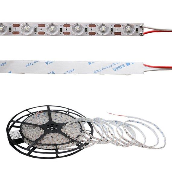 Світлодіодна LED стрічка з лінзою PROLUM 24V 2835\48 IP20 Series "S" Білий | Зображення 6