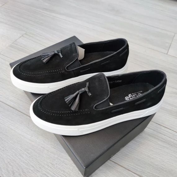 Мужские лоферы из натуральной замши 44 размер | Зображення 4