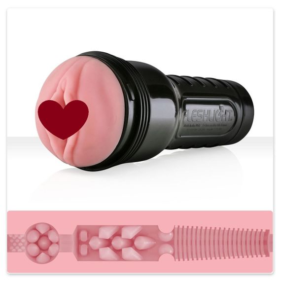 Мастурбатор-вагіна Fleshlight Pink Lady Destroya Нова текстура Sex Aura