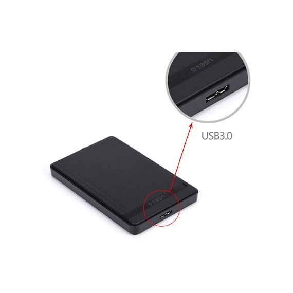 Кишеня зовнішня Dynamode 2.5" SATA HDD/SSD USB 3.0 Black (DM-CAD-25317) | Зображення 7