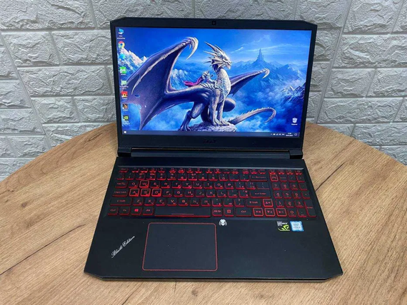 Ноутбук Acer Nitro 7 715-51 15.6"FHD IPS i5 8300H/16Gb/SSD256Gb/ GTX1650-4Gb