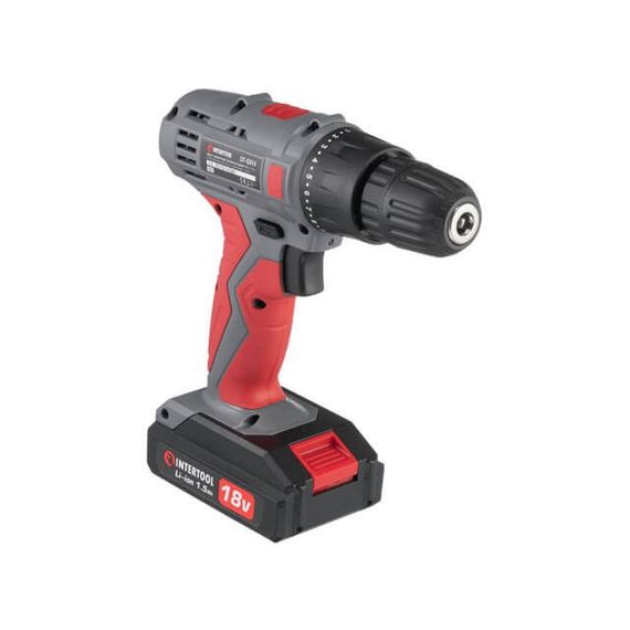 Дриль-шурупокрут акумуляторний 17 Нм INTERTOOL DT-0315 | Зображення 3