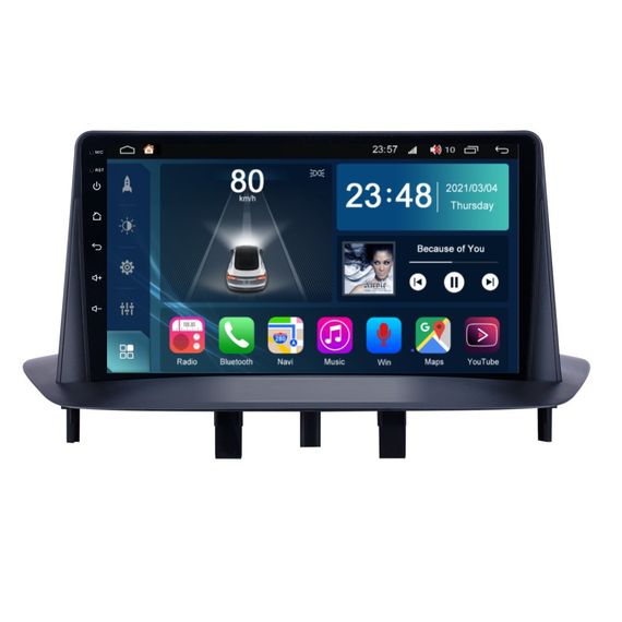 Штатна магнітола Torssen Renault Megane 3 08-15 FL9 4+64Gb 4G Carplay DSP | Зображення 1