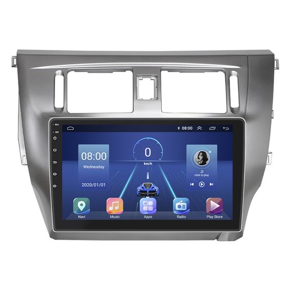 Штатная магнитола Lesko для Great Wall Voleex C30 2010-2014 экран 9" 6/128Gb 4G Wi-Fi GPS Top
