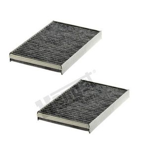 Фильтр салона угольный компл. Mercedes Benz W221 05-, Hengst, E2919LC-2,