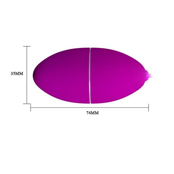 Віброяйце з пультом ДУ Pretty Love-Hypper Egg, BI-014362W-11 Sex Aura | Зображення 5