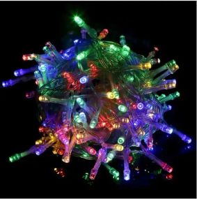 УЦЕНКА! Гирлянда 100LED 9м цв. белый провод (Плохая упаковка 2578)