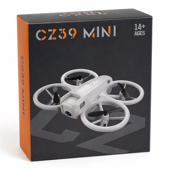 Мини дрон для фотосъемки с пультом 360° / Квадрокоптер с камерой CZ 39 Wi-Fi FPV, LED | Зображення 4