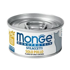 Корм Monge Cat Wet Monoprotein Pollo вологий з куркою для дорослих котів 80 гр
