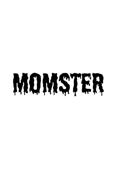 Футболка жіноча біла з принтом "Momster", 2XL | Зображення 1