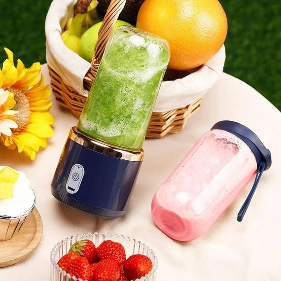 Акумуляторний фітнес блендер Juicer Pro, Міні-блендер для смузі бездротової   знижка