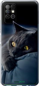 Чохол на Infinix Note 8 Димчастий кіт "825u-2710-2448"