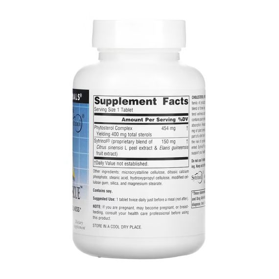 Для зниження рівня холестерину Source Naturals Cholesterol Rescue 604 мг 60 таблеток | Зображення 1