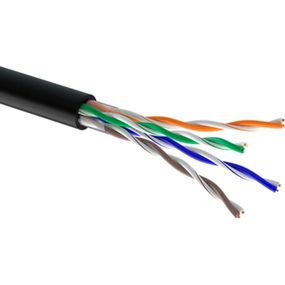 Кабель мережевий OK-Net FTP cat.6 305м (F/UTP-cat.6) (КПВЭ-ВП (250) 4х2х0,54)