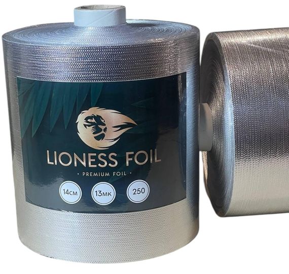 Фольга тисненая для мелирования Lioness Foil 14 см, рулон 250 м