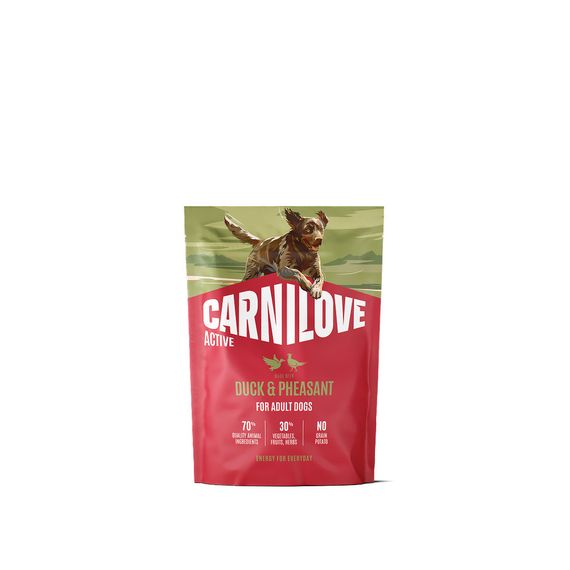 Корм сухий Carnilove Active Duck & Pheasant для cобак качка і фазан 1,5 кг