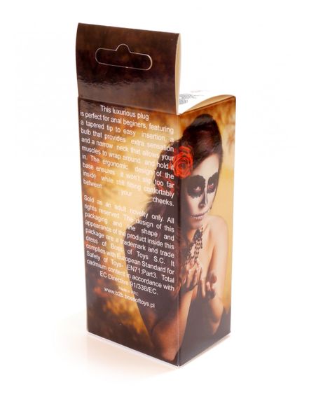 Анальна пробка S з фіолетовим каменем Jewellery | Зображення 8