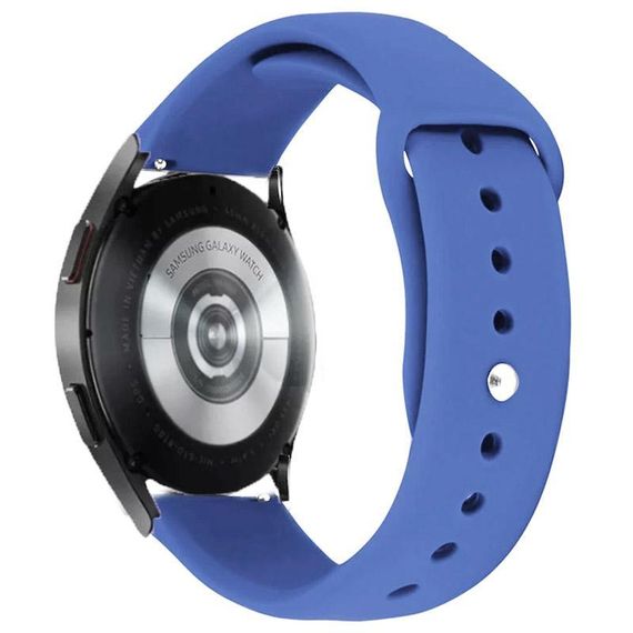 Силіконовий ремінець Sport для Smart Watch 20mm Синій / Royal blue