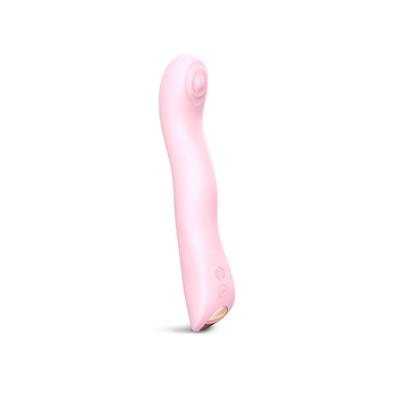 Вібратор Love To Love SWAP з пульсівною перлиною для точки G, 3 мотори, гнеться, BABY PINK
