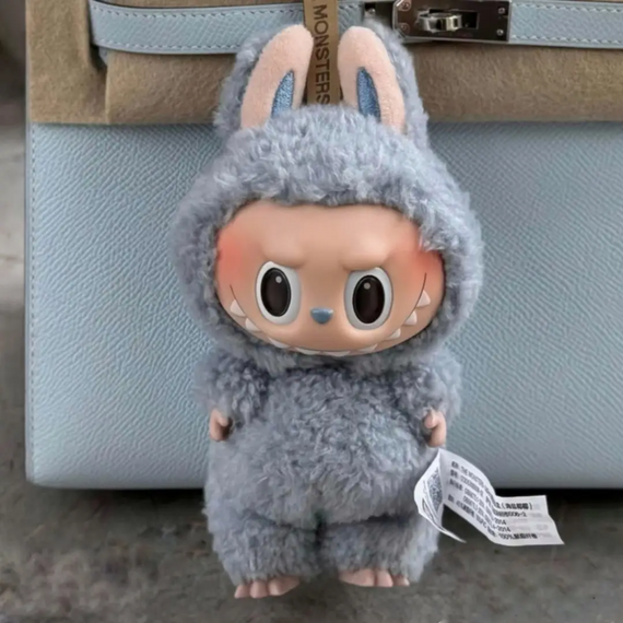 М'яка іграшка брелок Лабубу 18×9 см, популярна аніме-фігурка Labubu Pop Mart | Зображення 5