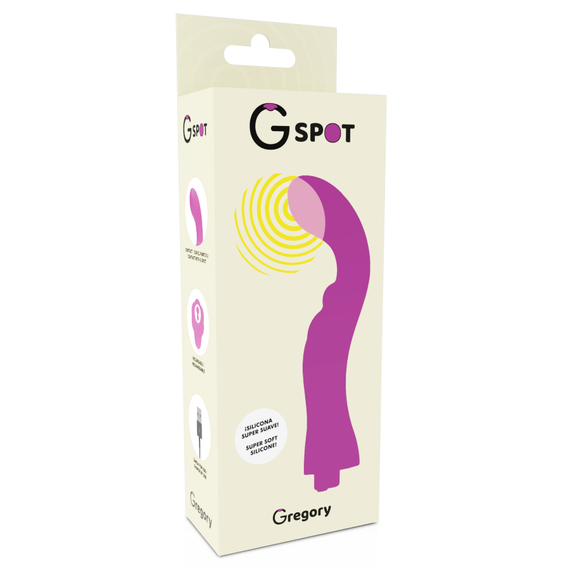 Вібратор для точки G GREGORY, фіолетовий G-SPOT (Іспанія) Sex Aura | Зображення 4