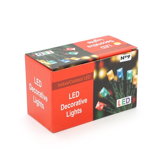 Гирлянды 400LED (Диод) White Hot,1 режим,50 метров,прозрачная изоляция,BOX | Зображення 1