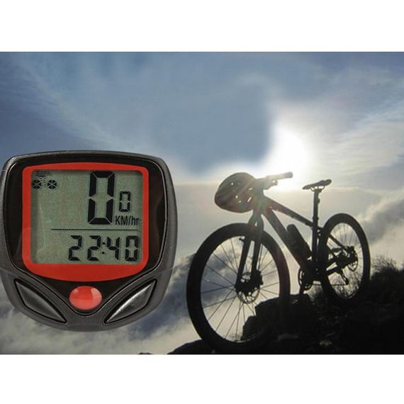 Спидометр для велосипеда, Цифровой манометр для велосипеда, Безконтактный велокомпьютер CI-41 | Зображення 1