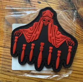 Шеврон Смерть (фото не соответствует, в наличии только вышитые, фото по запросу)