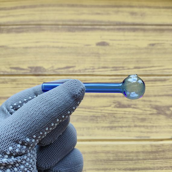 Стеклянная трубка Dimini Oil Blue | Зображення 1