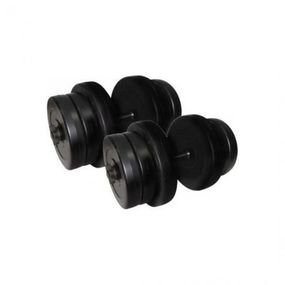 Гантели наборные композитные в пластиковой оболочке 2 шт по 20,5 кг Rock Pro NE-PL-G-020-2