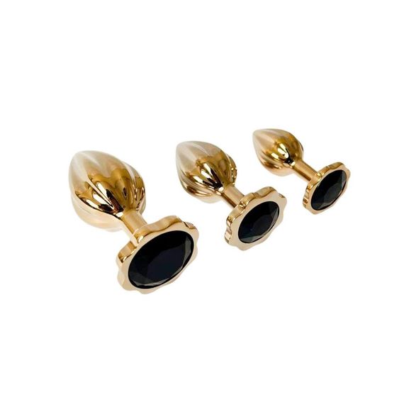 Набір анальних пробок LOCKINK YEAHWOW Nympho Butt Plug Set sexstyle | Зображення 1