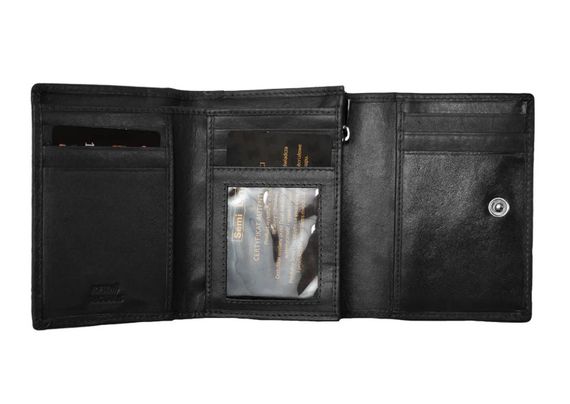 Гаманець жіночий шкіряний Semi Line RFID Black (P8272-0) (DAS303161) | Зображення 4