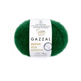 Super Kid Mohair № 64428 Gazzal Турецька пряжа для в'язання нитки кід мохер 64428
