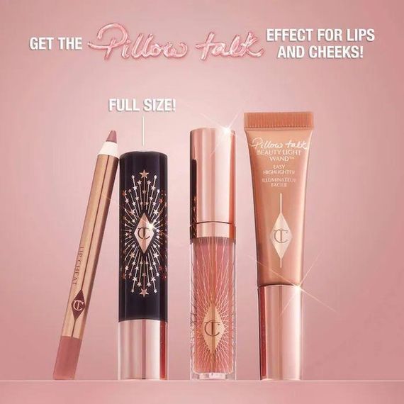 Лімітований набір Charlotte Tilbury Pillow Talk Lip And Cheek Kit - Pillow Talk Medium | Зображення 4