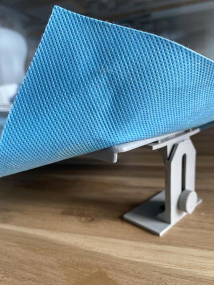 Душовий канал з горизонтальним фланцем Maxiflow Standart Line 80 см решітка "Хвиля" (4022.TY050K.080.1) | Зображення 2