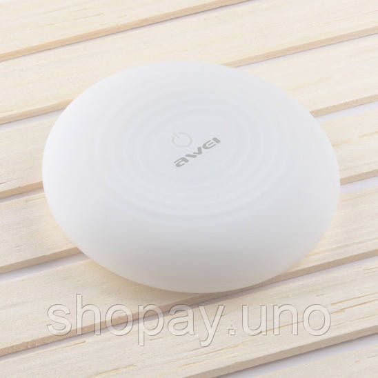 Бездротова зарядка з підсвічуванням 7 кольорів 10W 7 COLOR Awei W7 + WIRELESS CHARGE | Зображення 7
