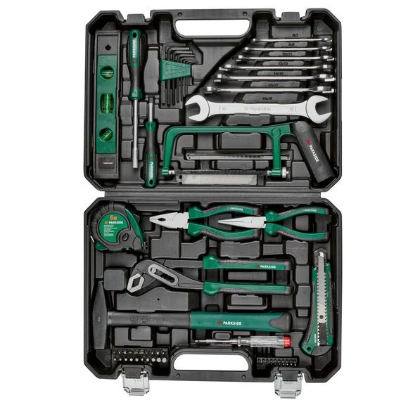 Чемодан с инструментами Parkside 64 предмета, Германия | Зображення 2