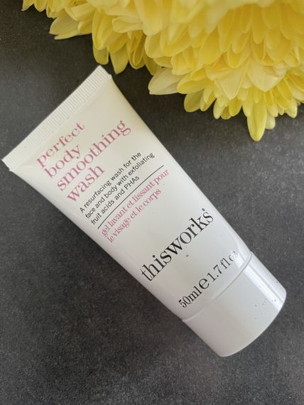 Гель для очищення шкіри тіла perfect body smoothing wash, 50 ml