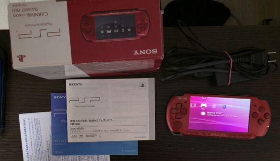 Консоль Sony PlayStation Portable PSP-3000  32GB Red бу | Зображення 5