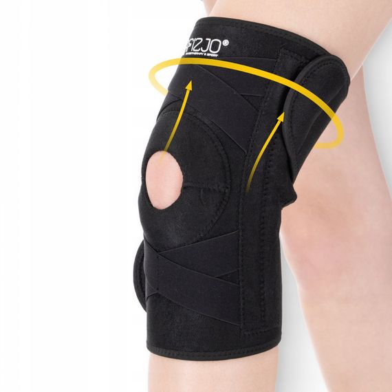 Фіксатор (бандаж) для коліна 4FIZJO універсальний, подовжений 1 шт 4FJ0634 (P-5905973400497) | Зображення 5