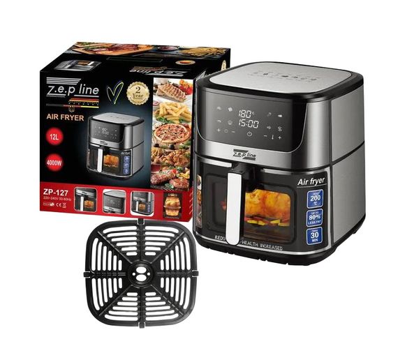 Фритюрниця-аерогриль на 12,5 л без олії XPRO ZP-127 (45098-ZP-127_2914) | Зображення 2