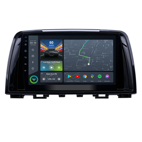 Штатна магнітола Torssen Mazda 6 GJ 2012-2016 FL9 4+64Gb 4G Carplay DSP | Зображення 1