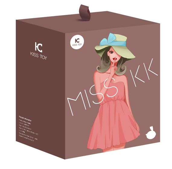 Вакуумний стимулятор з вібрацією KissToy Miss KK, Рожевий | Зображення 5