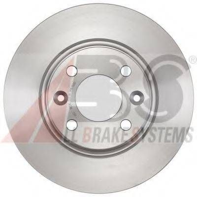 Диск гальмівний DACIA LOGAN 1.2 1.5 2012-, SANDERO 2012-, RENAULT CLIO IV 2012- передн. (вир-во ABS) A.B.S. 18316 на DACIA SANDERO II