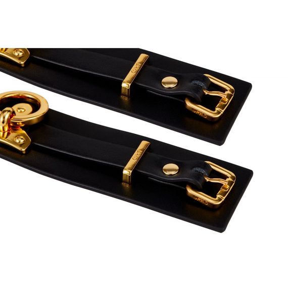 Пані шкіряні зі вставками позолоти Ankle Cuffs UPKO size L | Зображення 6