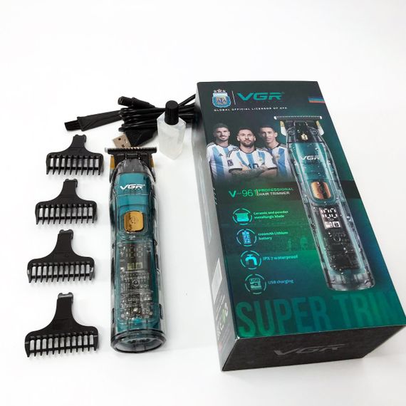 Професиональная машинка для стрижки волос VGR, Электромашинка для волос Машинка стрижки мужская ZA-72 | Зображення 3