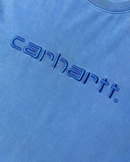Футболка Carhartt WIP Script T-shirt Washed Blue XL | Зображення 1