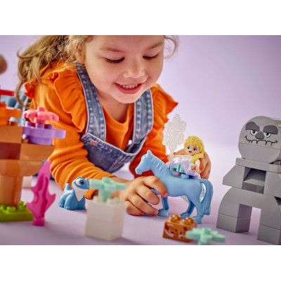 Конструктор LEGO DUPLO Disney Эльза и Бруни в Зачарованном лесу 31 деталь (10418) | Зображення 5