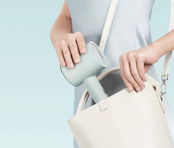 Фен Xiaomi Mijia Negative Ion Hair Dryer H301 Green + (перехідник на EU розетку) | Зображення 3