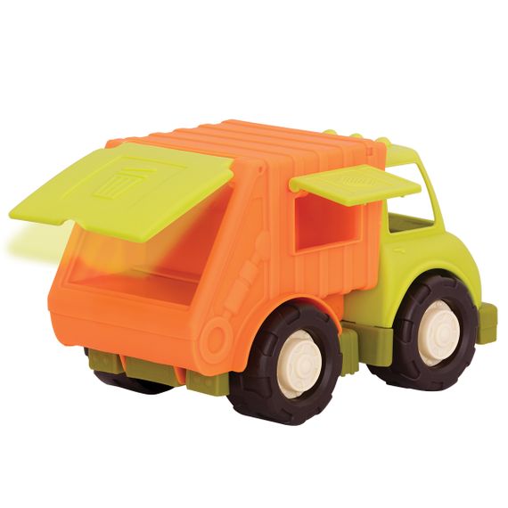 Игровая orange-lime машинка Эко-Мусоровоз | Зображення 1